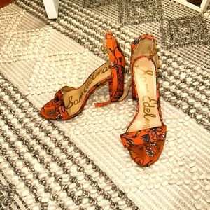 Sam Edelman print heels